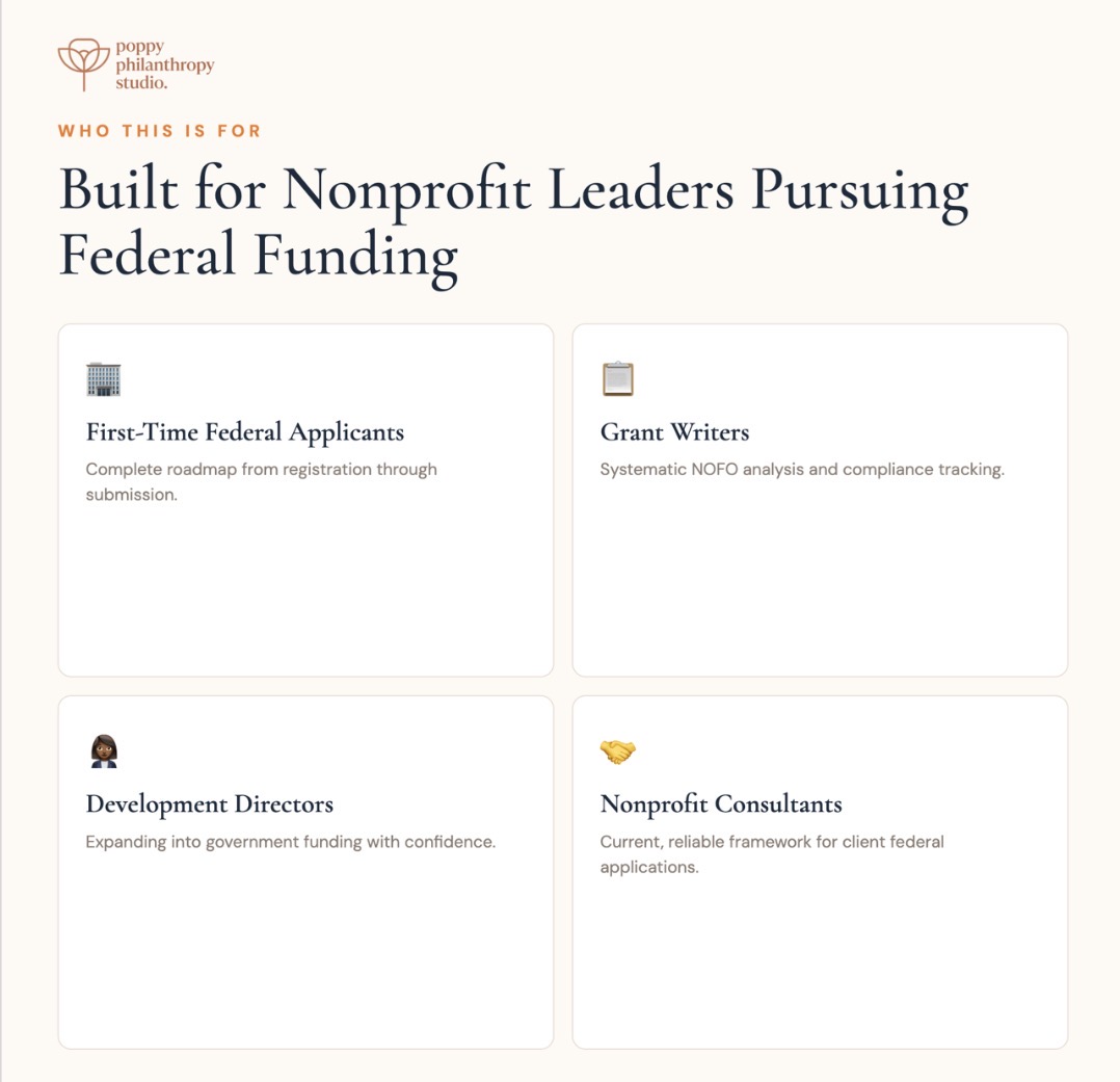 Built for Nonprofit Leaders Pursuing Federal Funding