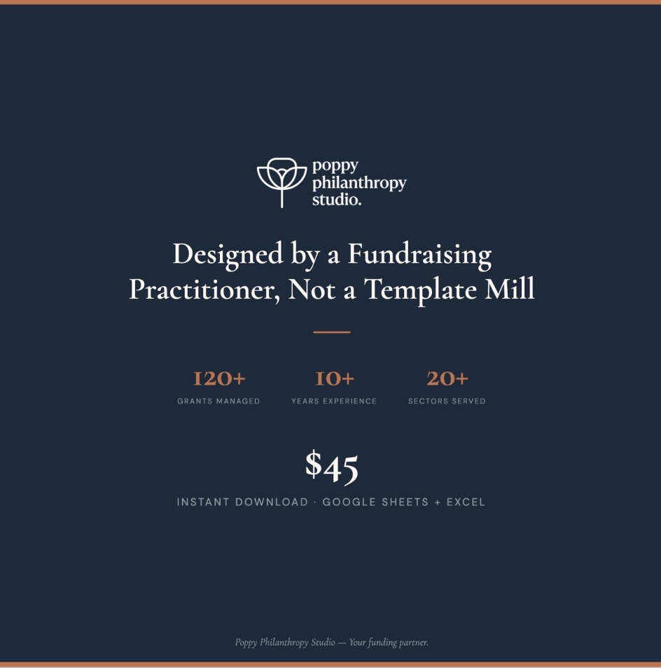 Designed by a Fundraising Practitioner